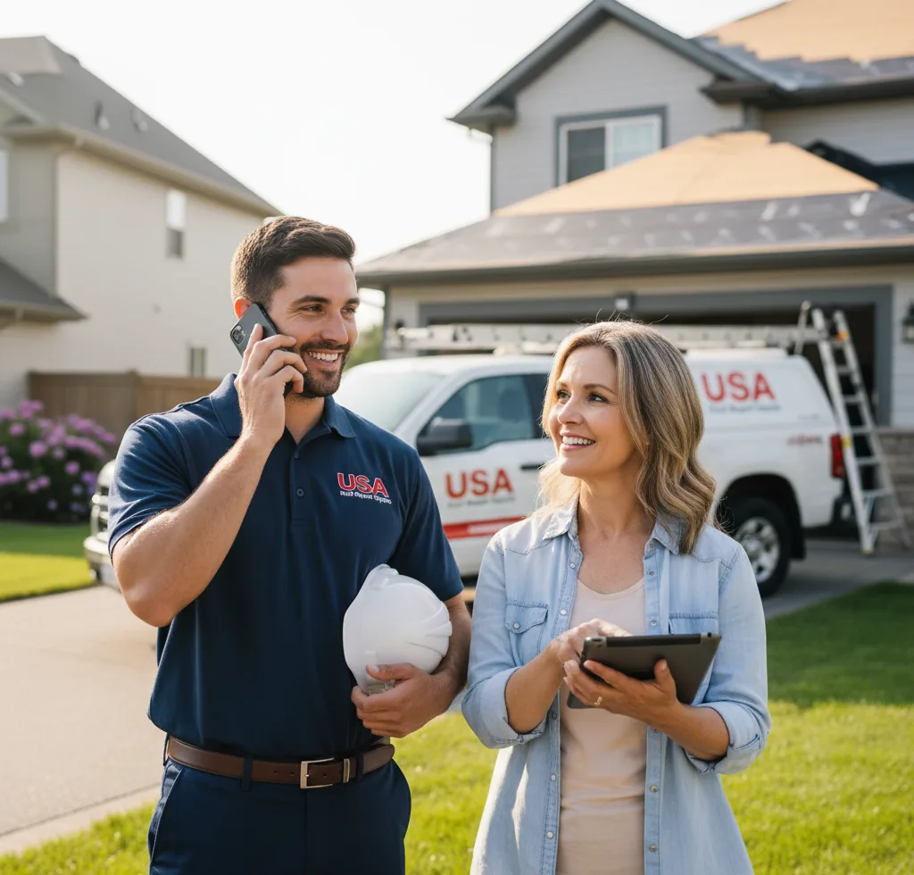 USA Roof Repair Experts customer support in Oconto Falls